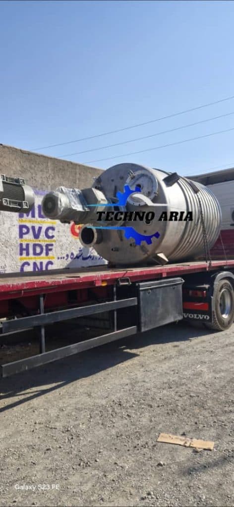 تولید راکتور استیل پایلوت آزمایشگاهی تکنو آریا در تهران