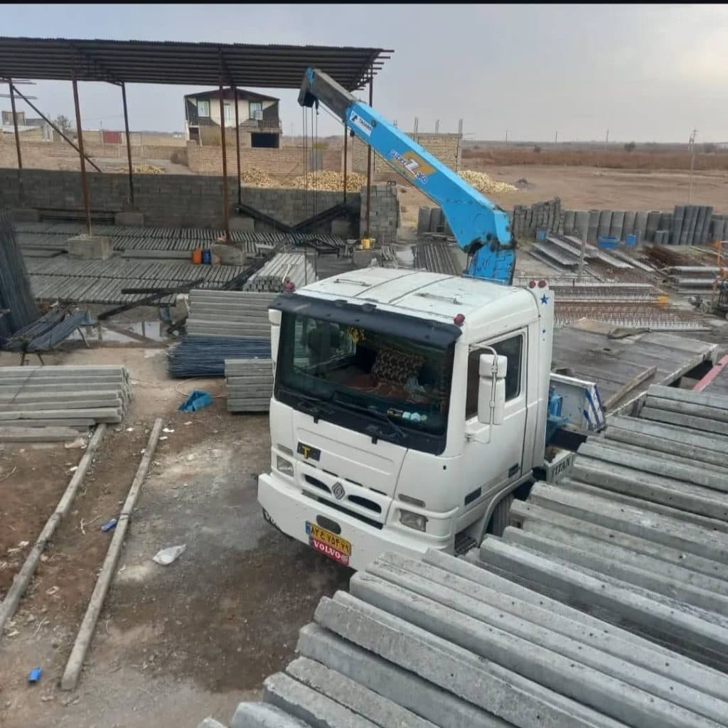 تولید و اجرا تیرچه سقفی و باغی بتن المهدی در قزوین