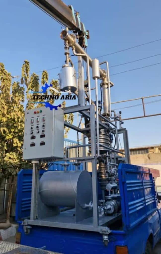 تولید پایلوت آزمایشگاهی میکسر بلندر راکتور تکنو آریا در کرج