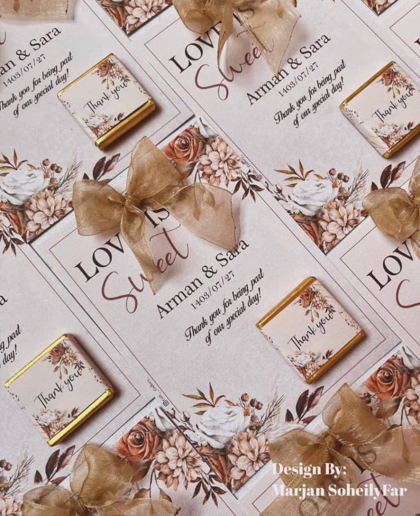 فروش گیفت عروسی گیفت گالری سهیلی فر در دزفول