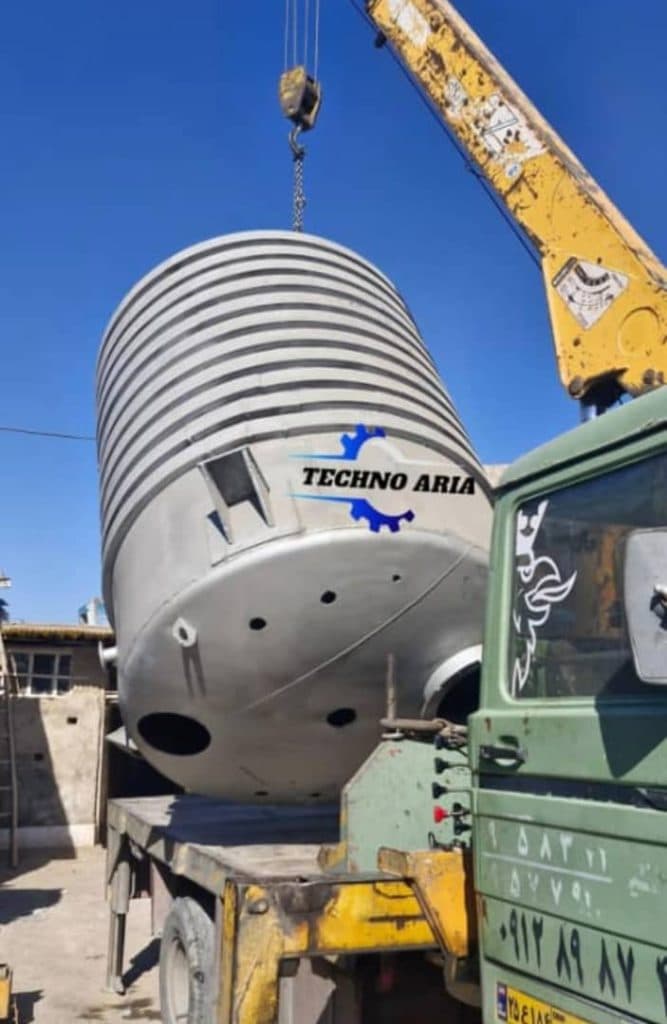 تولید راکتور استیل پایلوت آزمایشگاهی تکنو آریا در تهران