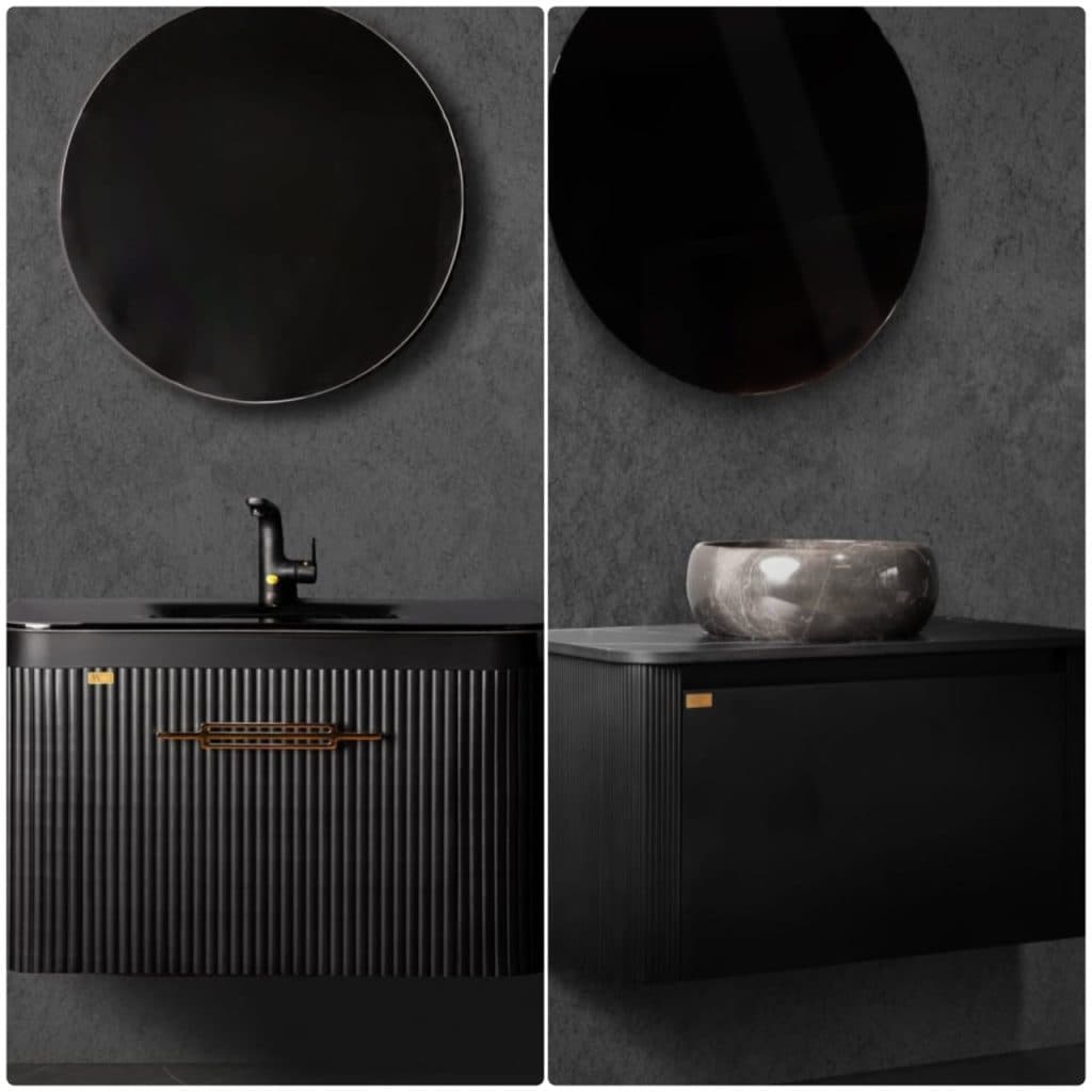 تولید کابینت روشویی pvc آگرکابین در قزوین