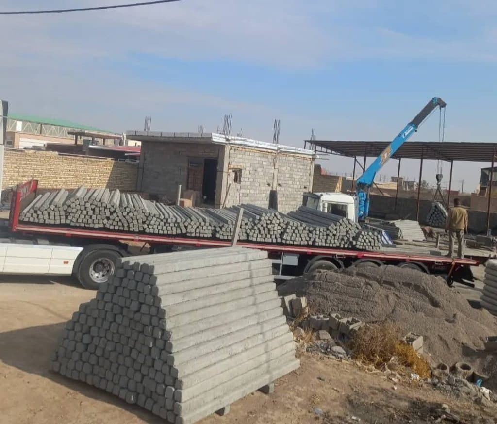 تولید و اجرا تیرچه سقفی و باغی بتن المهدی در قزوین