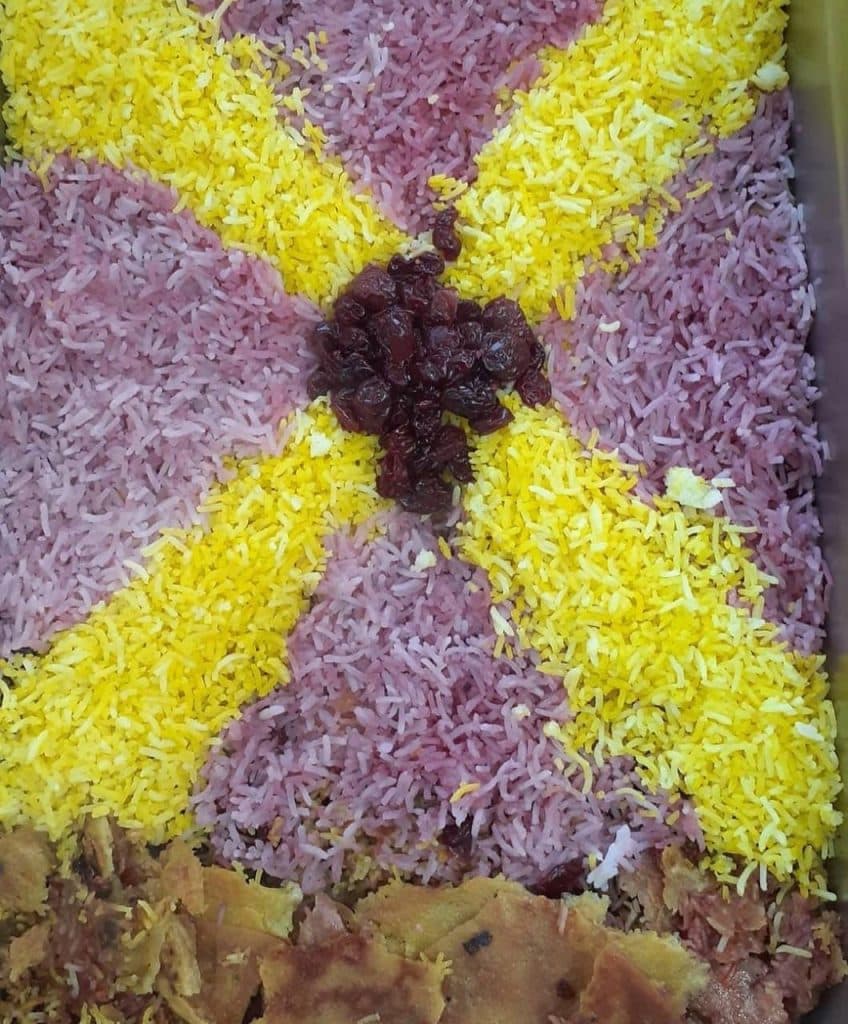 غذای اصیل ایرانی نانداک در خرم آباد