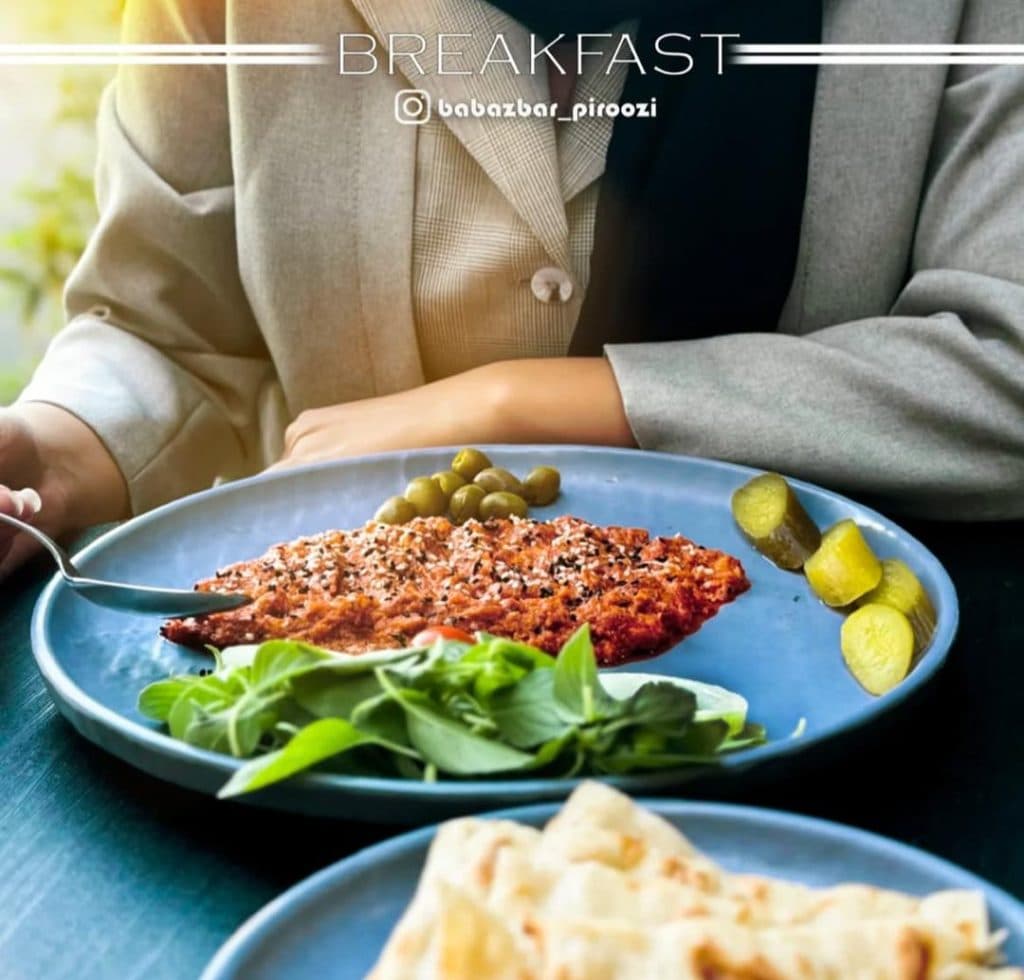 کافه رستوران باباس در پیروزی تهران