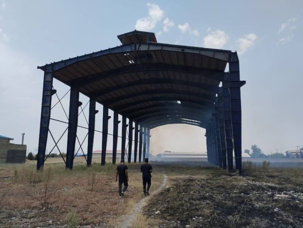 خرید و فروش سوله دست دوم لرسازه در تهران