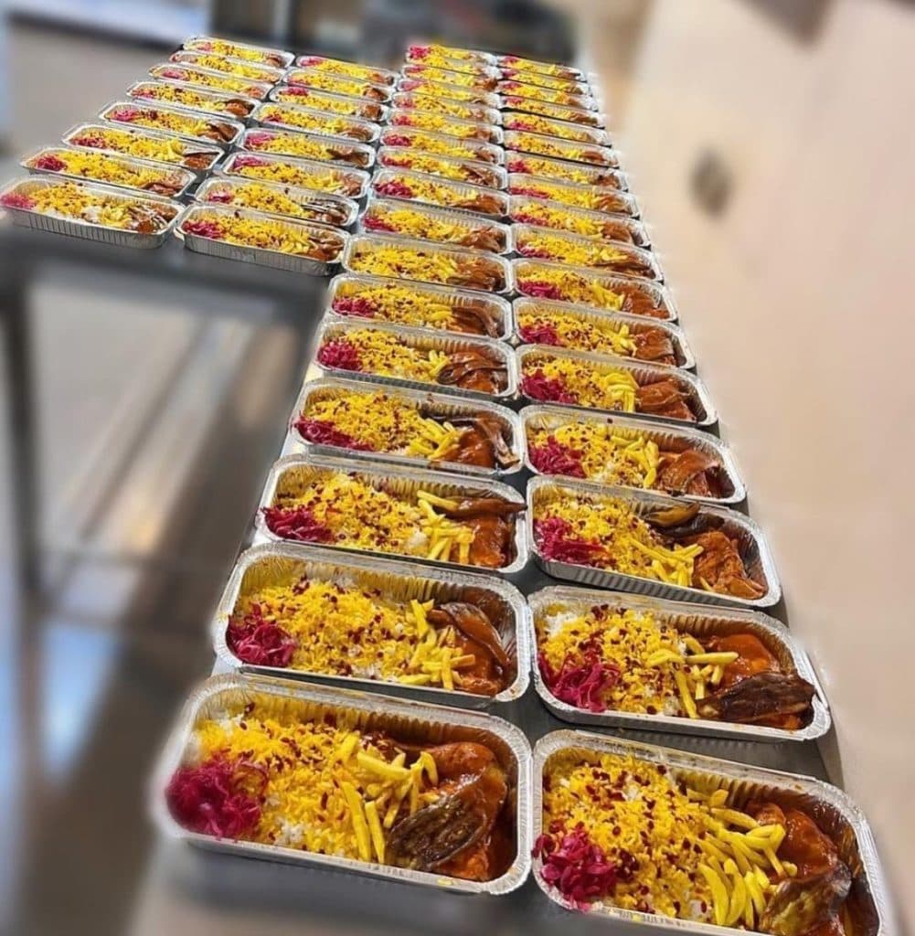 کترینگ و بیرون بر امیری در رفسنجان