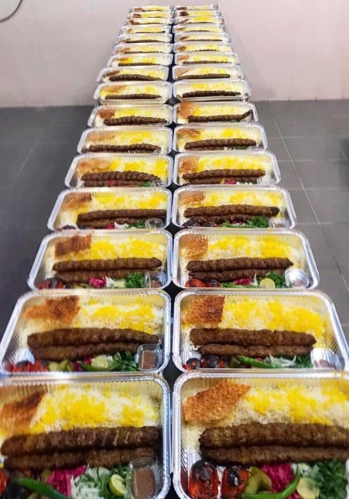 کترینگ و بیرون بر امیری در رفسنجان