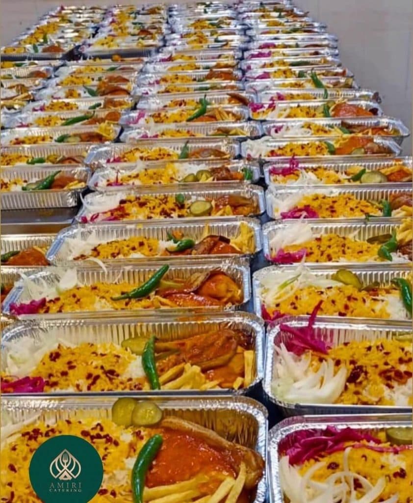 کترینگ و بیرون بر امیری در رفسنجان