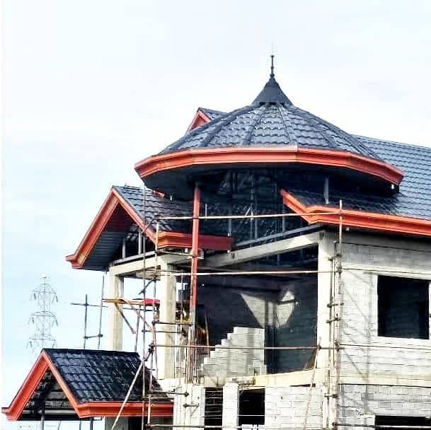 پیمانکاری سقف شیب دار بام چین در تنکابن
