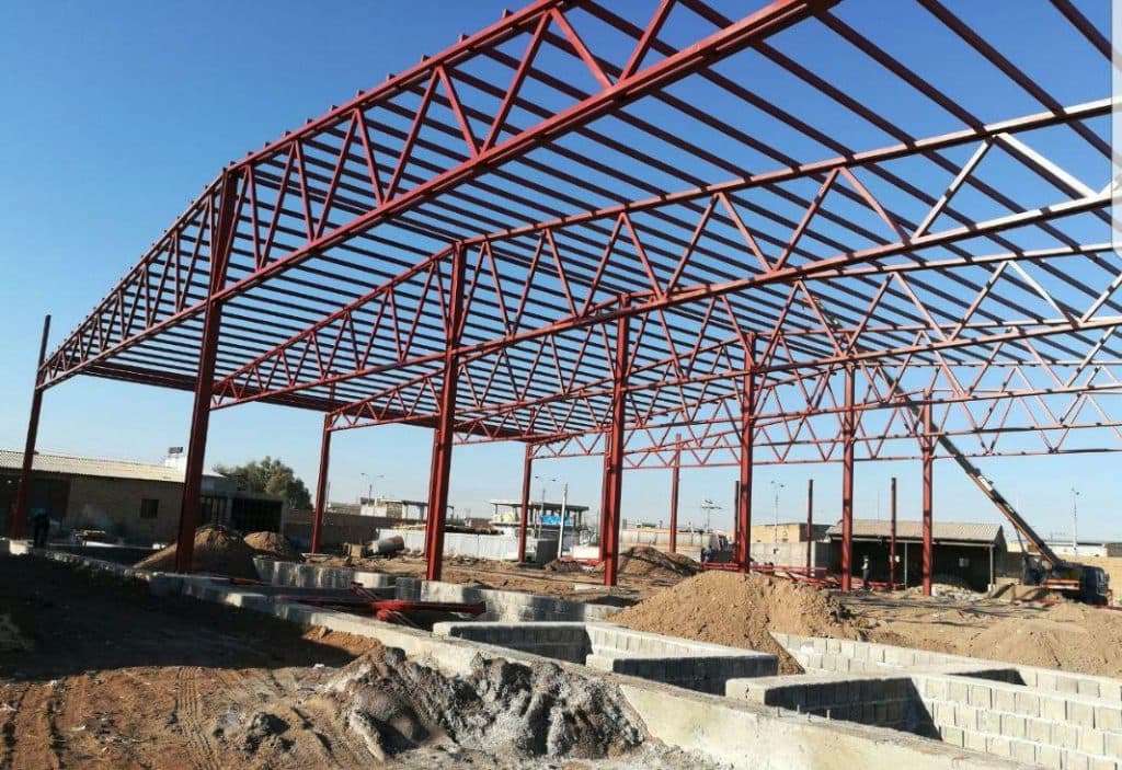 پیمانکاری سقف شیب دار بام چین در تنکابن