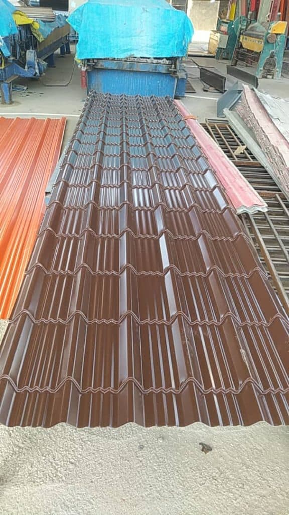 پیمانکاری سقف شیب دار بام چین در تنکابن