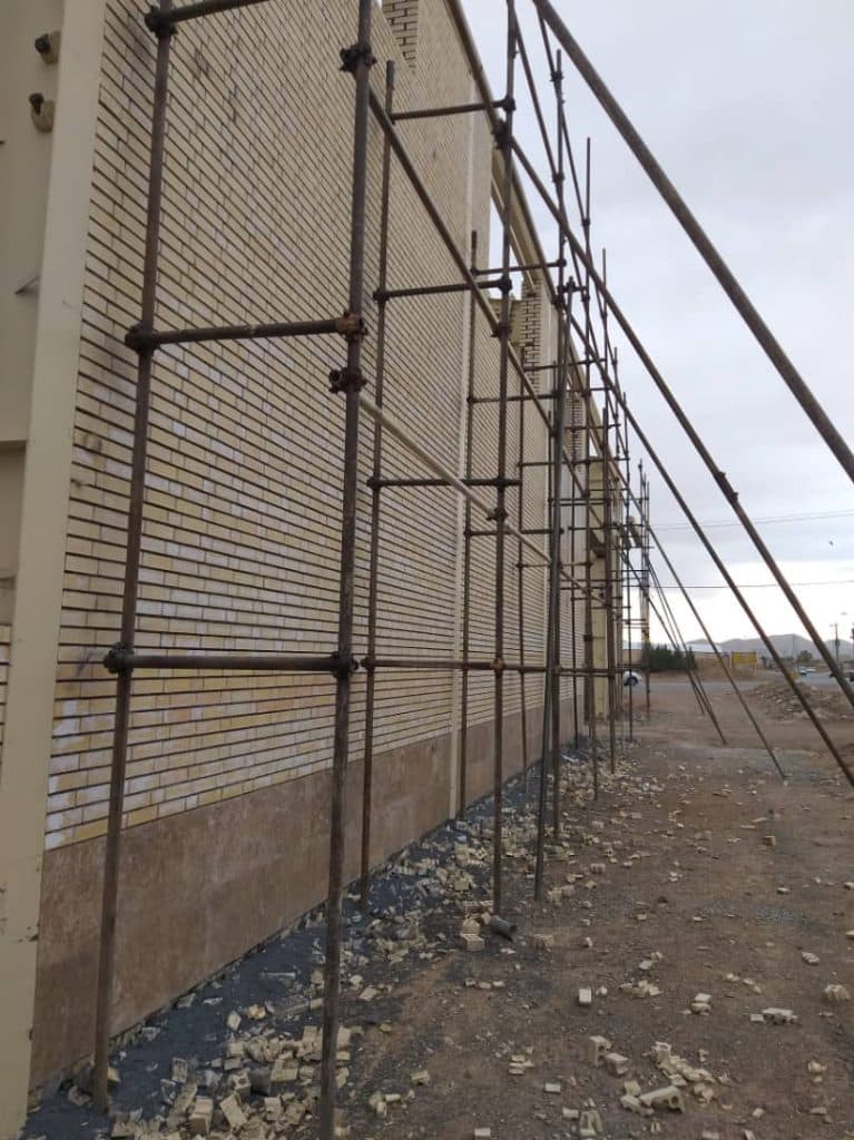 اجرا و نصب داربست فلزی محمد در خمینی شهر