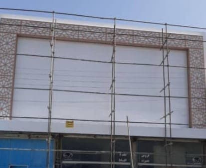 اجرای کامپوزیت درخشان نمای آسمان مرادی در اراک