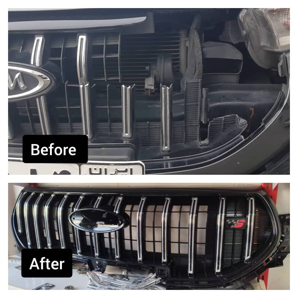 ترمیم جلو پنجره فونیکس چری استوک مرکزی صابری هروی تهران