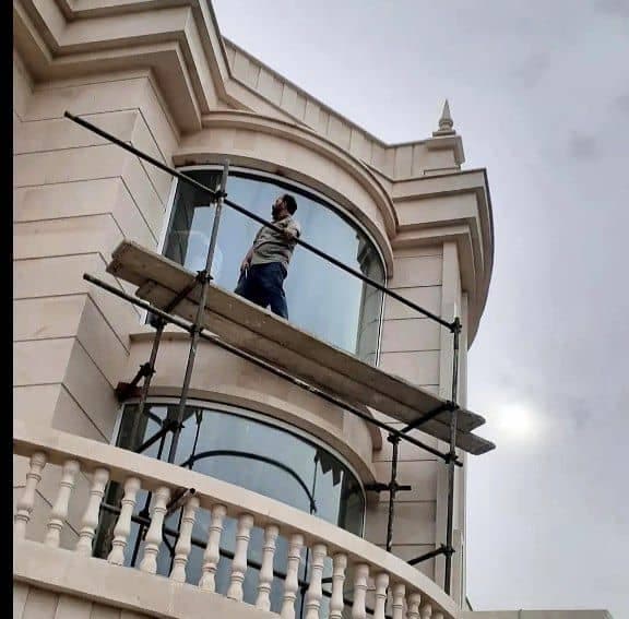 تولید و فروش شیشه خم ساختمانی فرهنگیان در شمال تهران