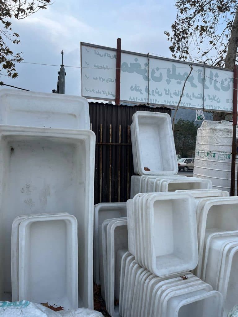 فروش مخازن و تانکر آب تراژن عبدی در تالش