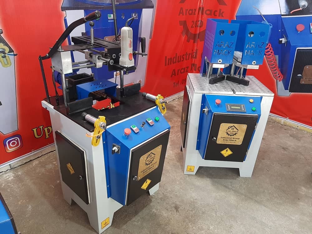 تولید دستگاه یو پی وی سی upvc آرازماک در تهران