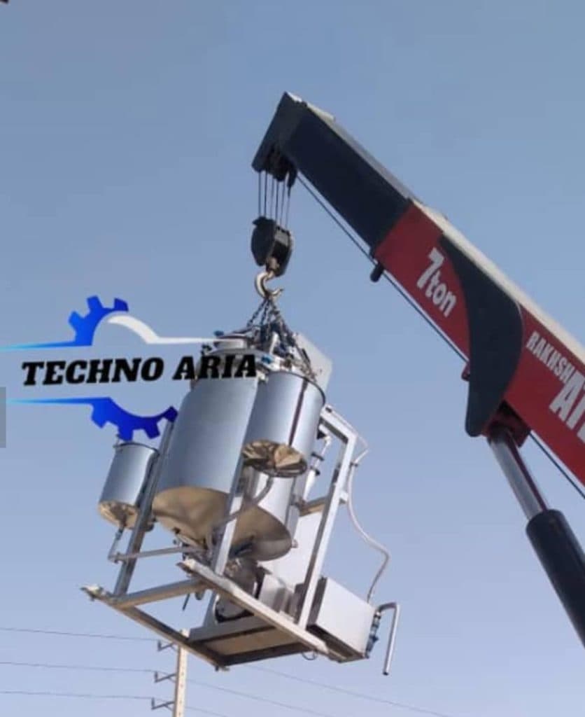 تولید میکسر هموژنایزر استیل تکنو آریا در تهران