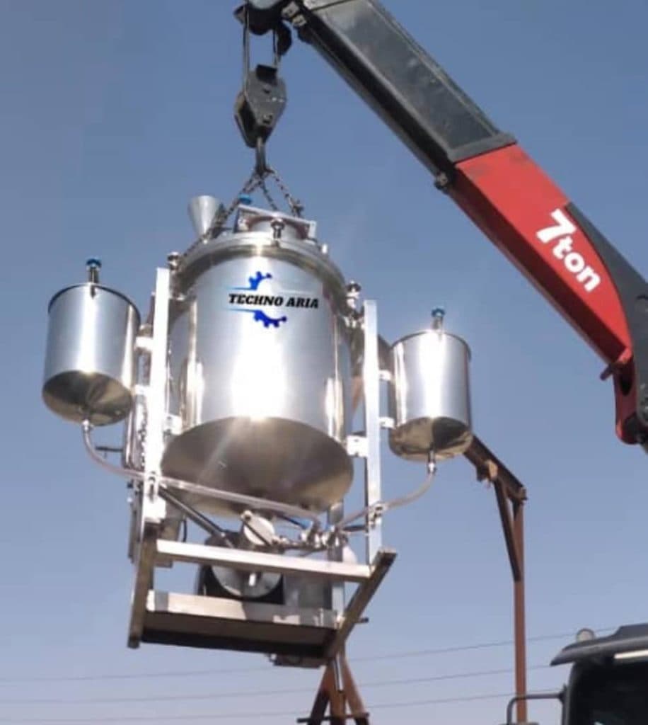 تولید میکسر هموژنایزر استیل تکنو آریا در کرج