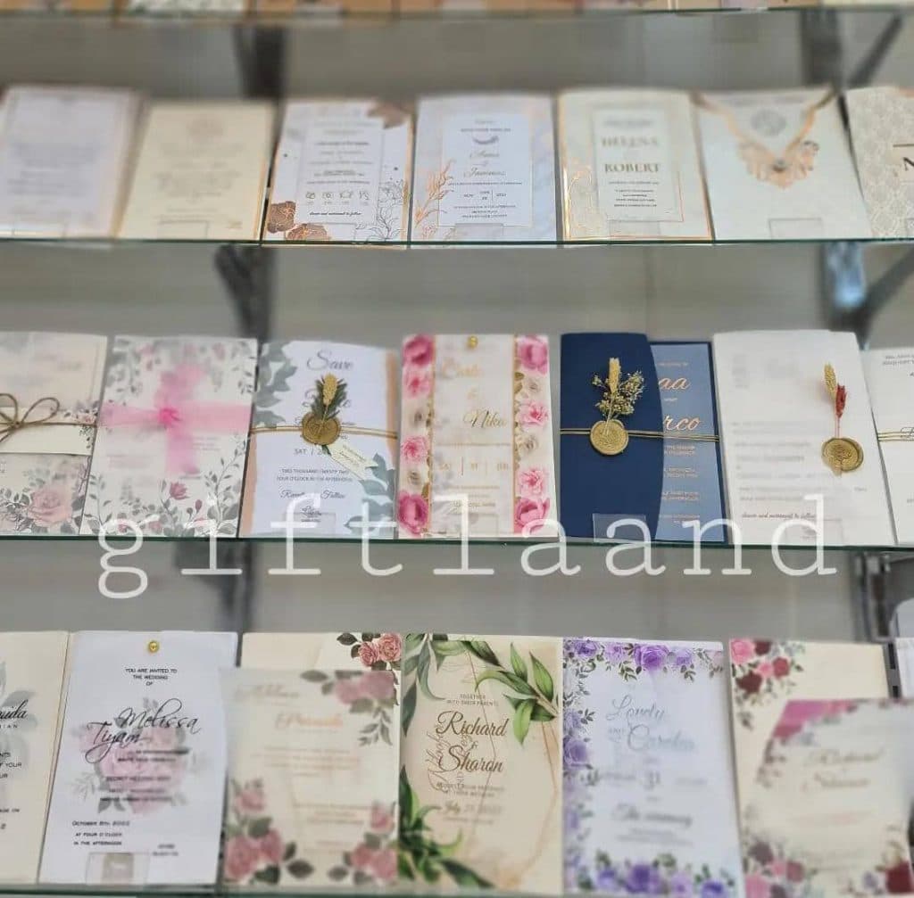 فروش لوازم عقد و بله برون گیفت لند در شریعتی رشت