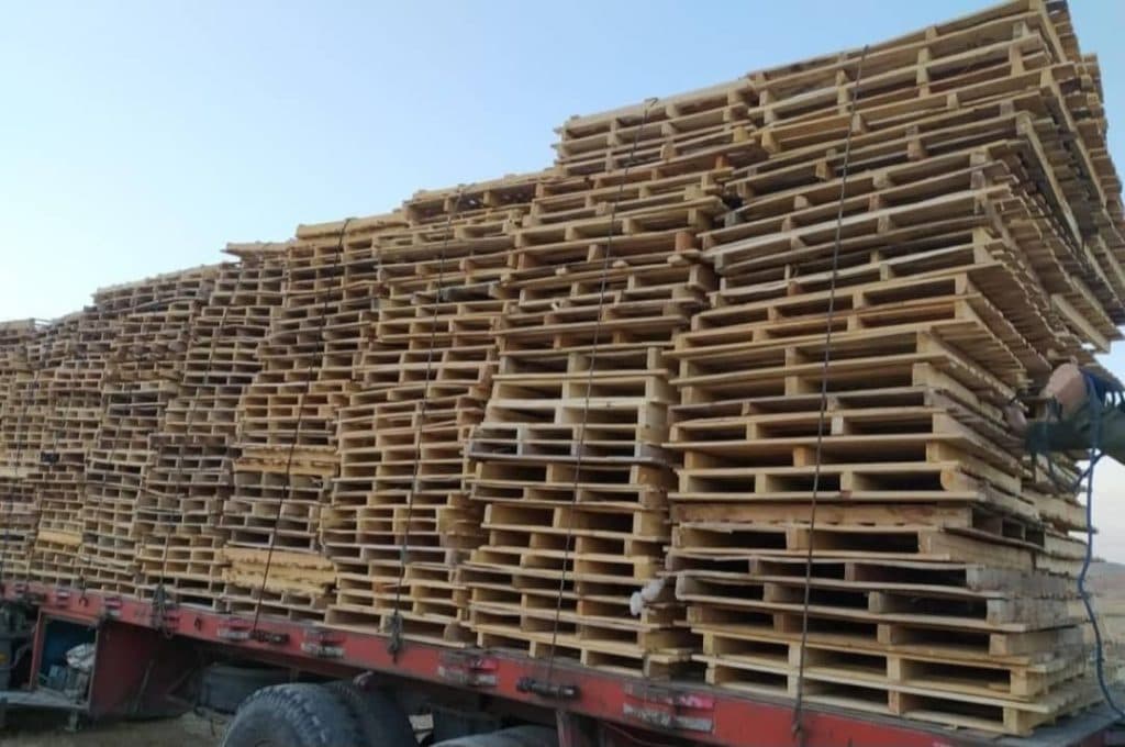 خرید و فروش پالت چوبی دست دوم حسینی در بندرعباس