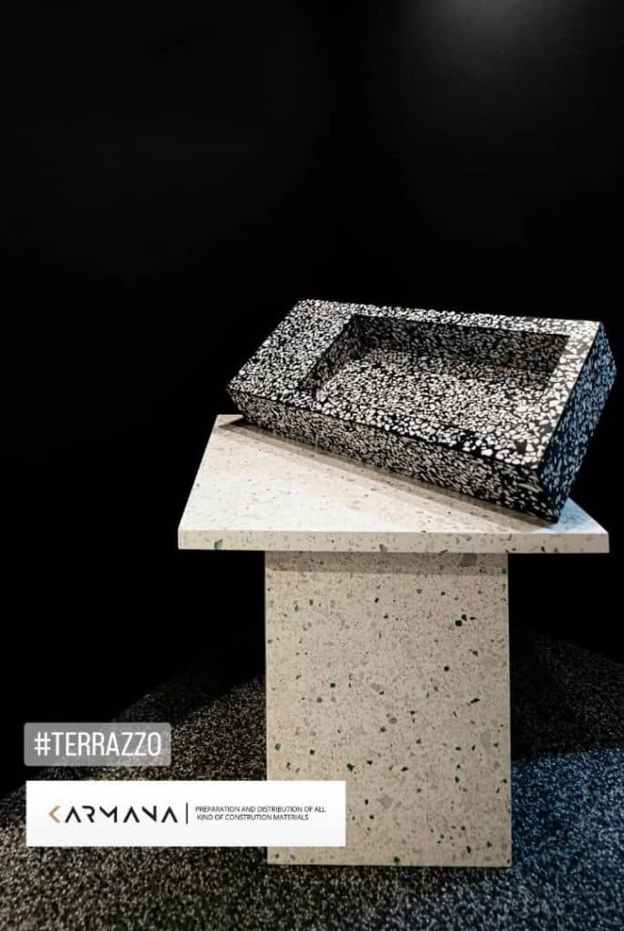 تولید و فروش سنگ و بتن اکسپوز ساختمانی کارمانا در تهران