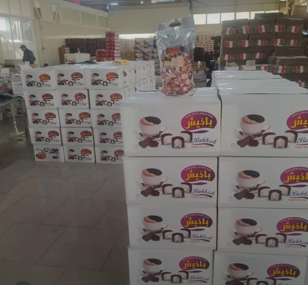 تولید کیک ویفر و پشمک صنایع غذایی باخیش برزگر در تبریز