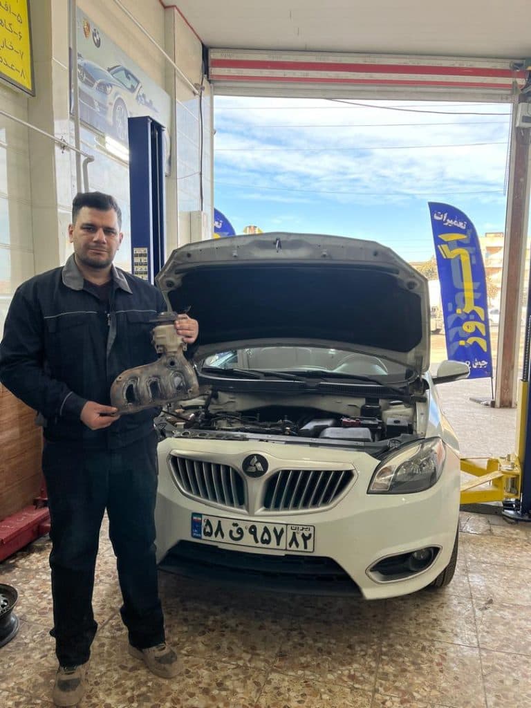 تعمیر کاتالیزور خودرو وارداتی شمال کاتالیزور فرهودی محمودآباد