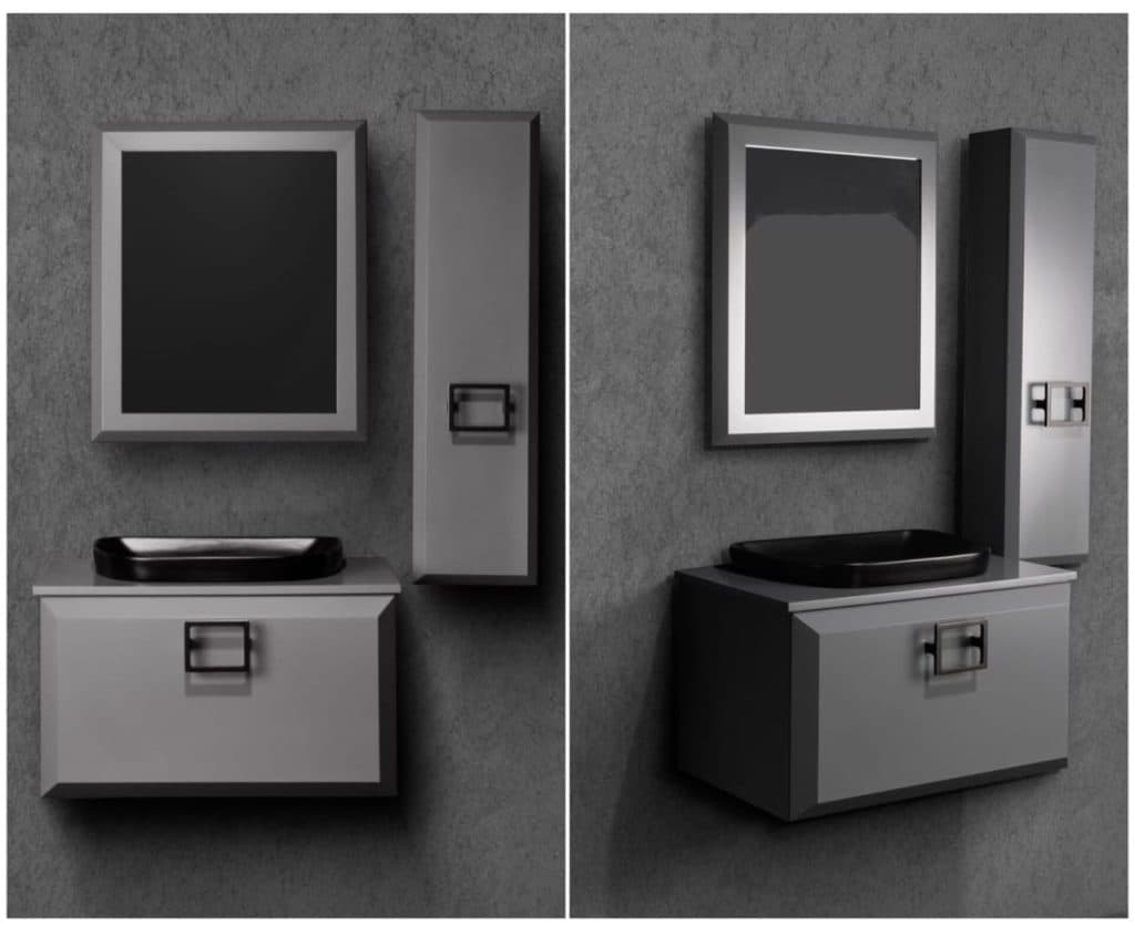 تولید کابینت روشویی pvc آگرکابین در قزوین