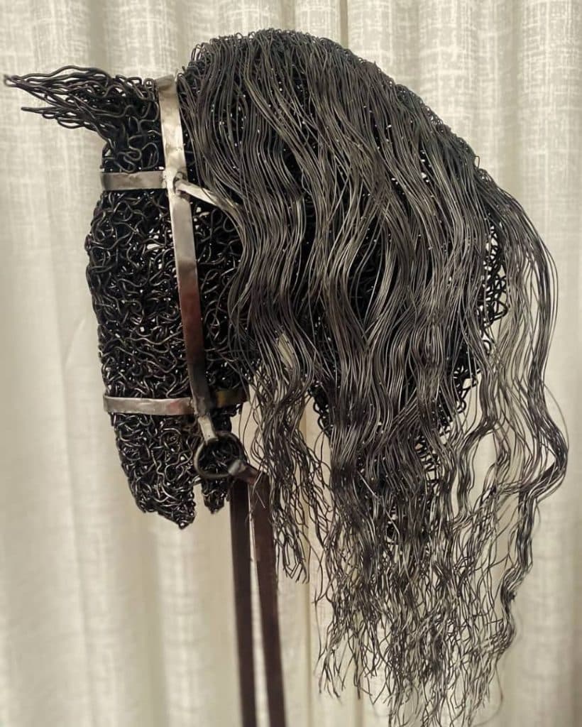 آموزش مجسمه سازی سیمی آشور در تهران