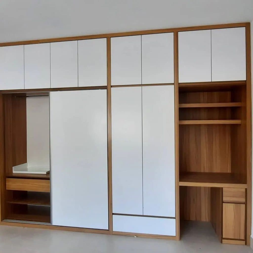 ساخت کابینت و کمددیواری ام دی اف عرفان در خمام