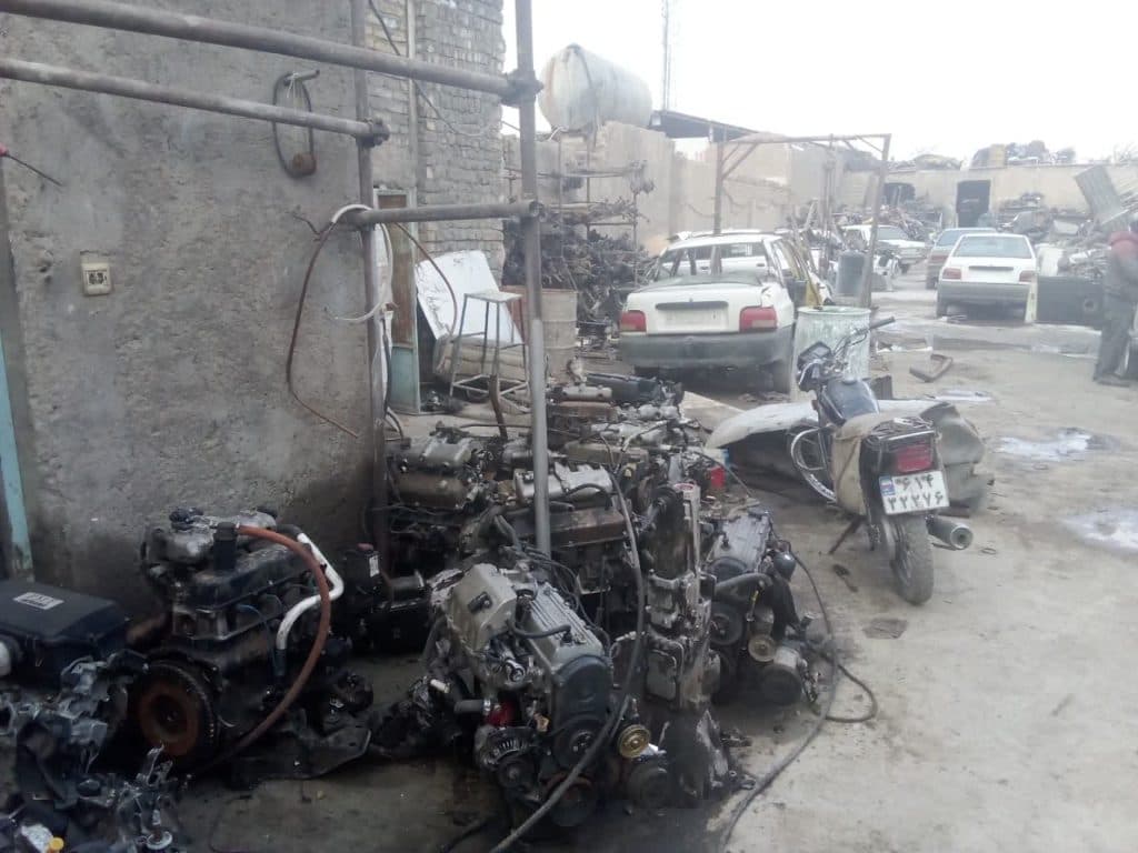 فروش لوازم استوک خودرو داوودی در قم