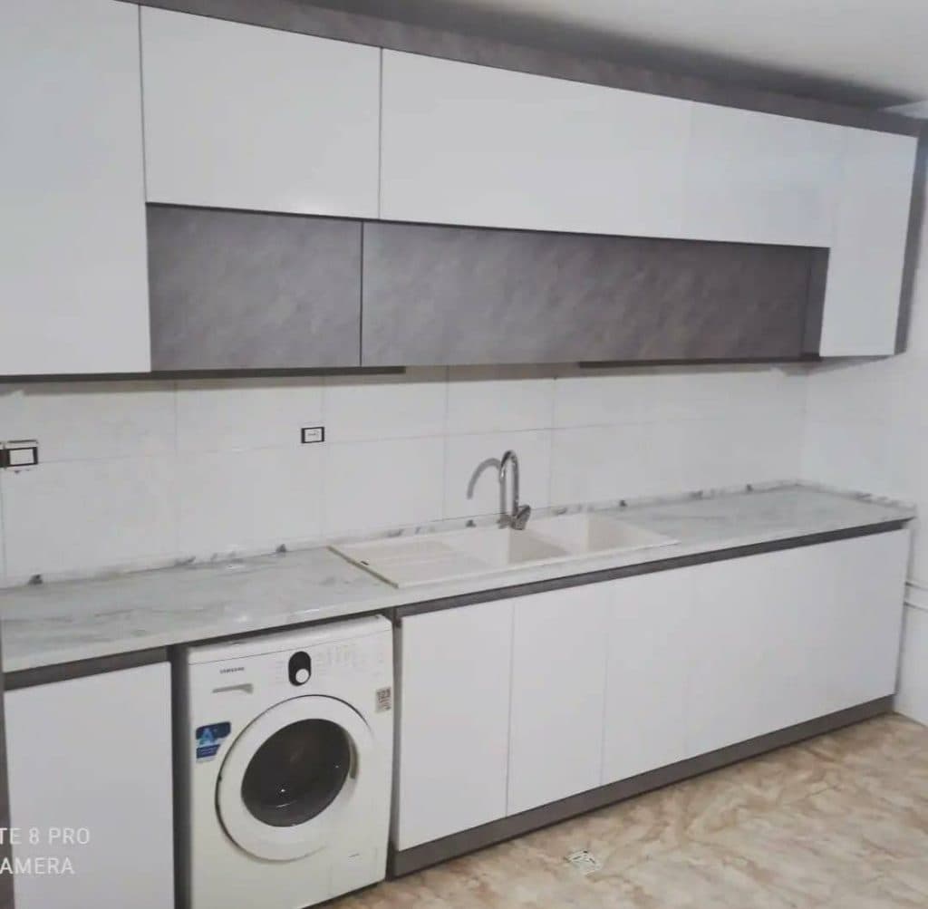 طراحی و اجرای کابینت کرمی در سلماس