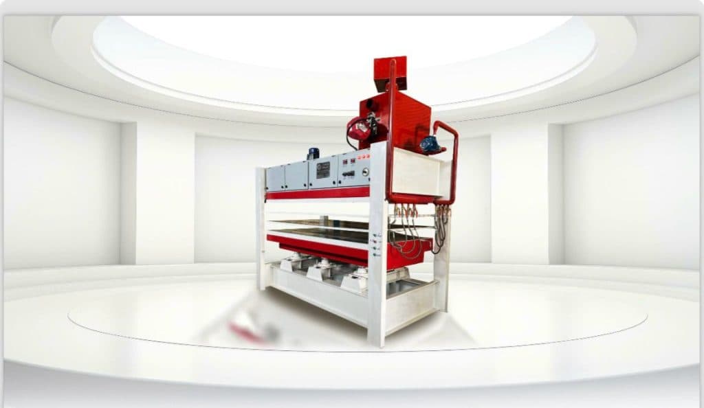 طراحی و تولید دستگاه پرس چوب نیوتکنیک در تهران