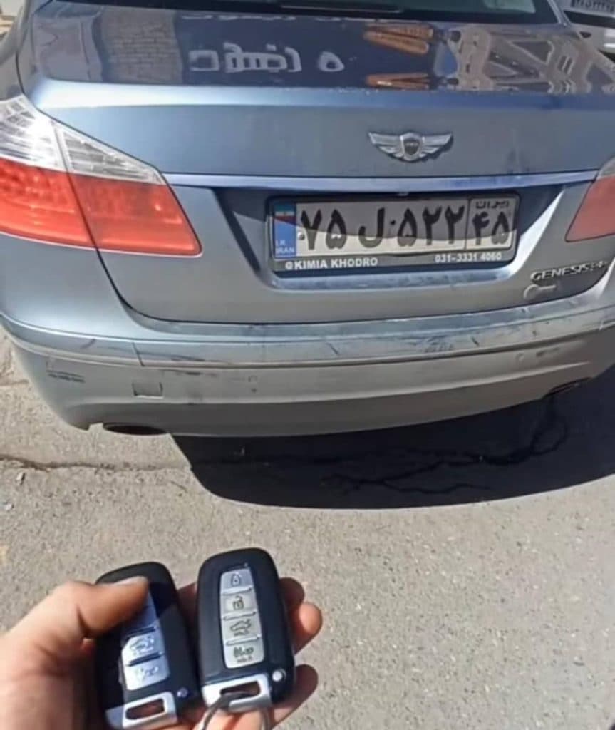 ساخت کلید ریموت ضدسرقت خودرو رشیدی کرمان