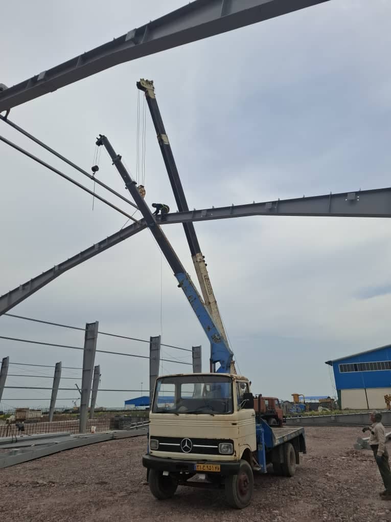 اجاره جرثقیل سبک و سنگین اتحاد انزلی