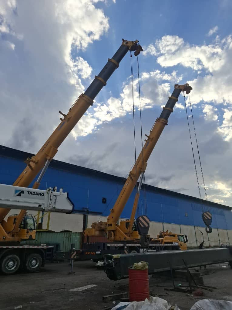 اجاره جرثقیل سبک و سنگین اتحاد انزلی