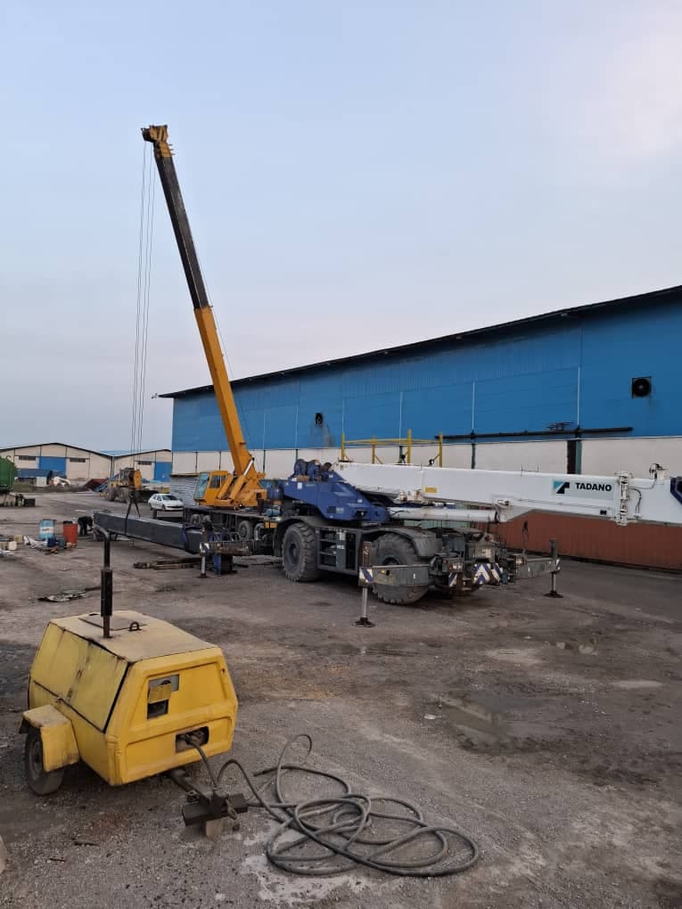 اجاره جرثقیل سبک و سنگین اتحاد انزلی