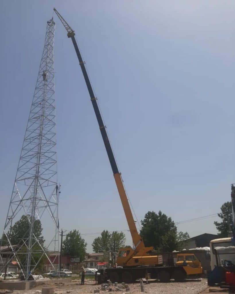 اجاره جرثقیل سبک و سنگین اتحاد انزلی