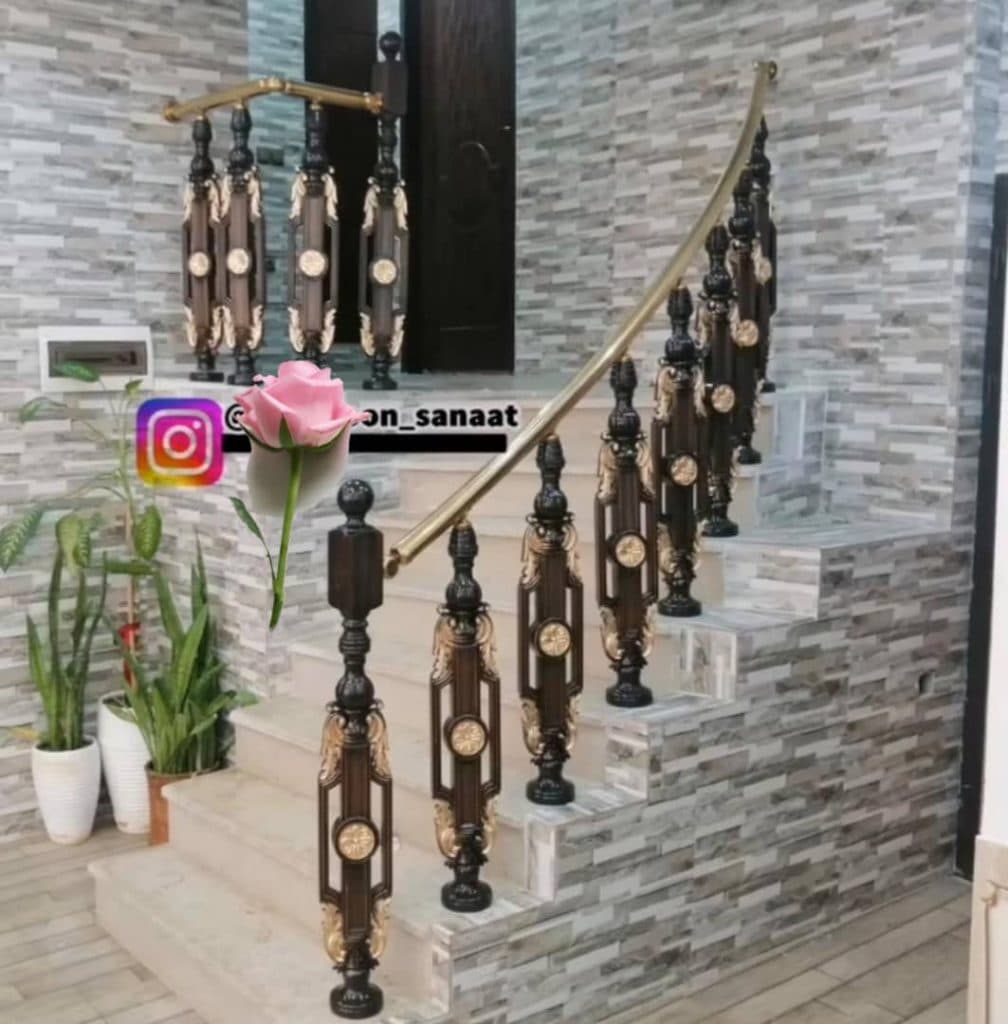 فروش و نصب نرده پلیمری استیل کازرون صنعت مولایی کازرون