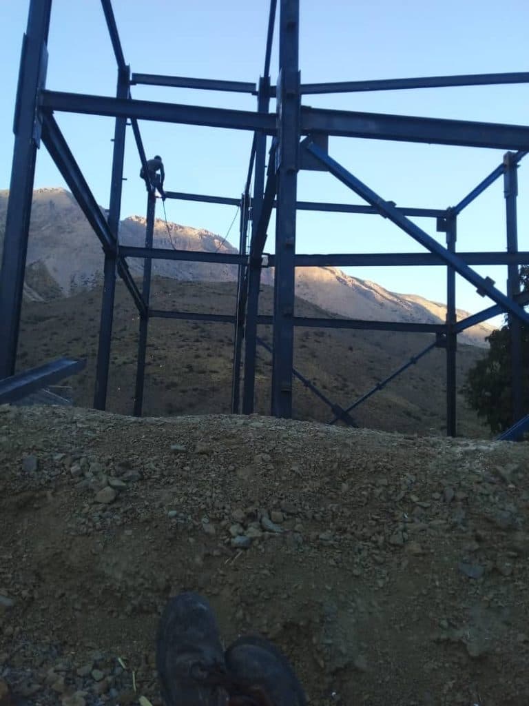 ساخت و نصب سازه فلزی محمد عبدالهی در تهران