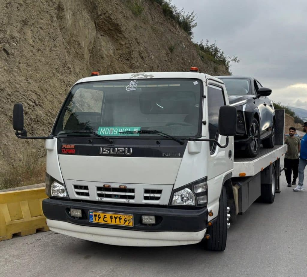 امدادخودرو یدک کش شبانه روزی میردار در متل قو