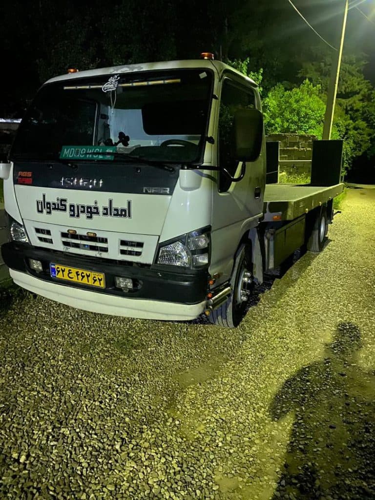 خودروبر شبانه روزی میردار در جاده چالوس به تهران