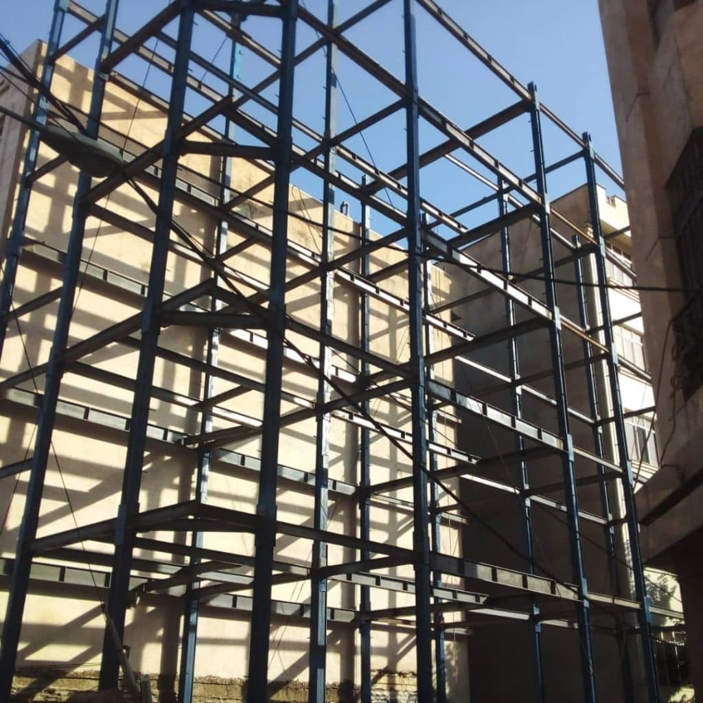 ساخت و نصب سازه فلزی محمد عبدالهی در تهران