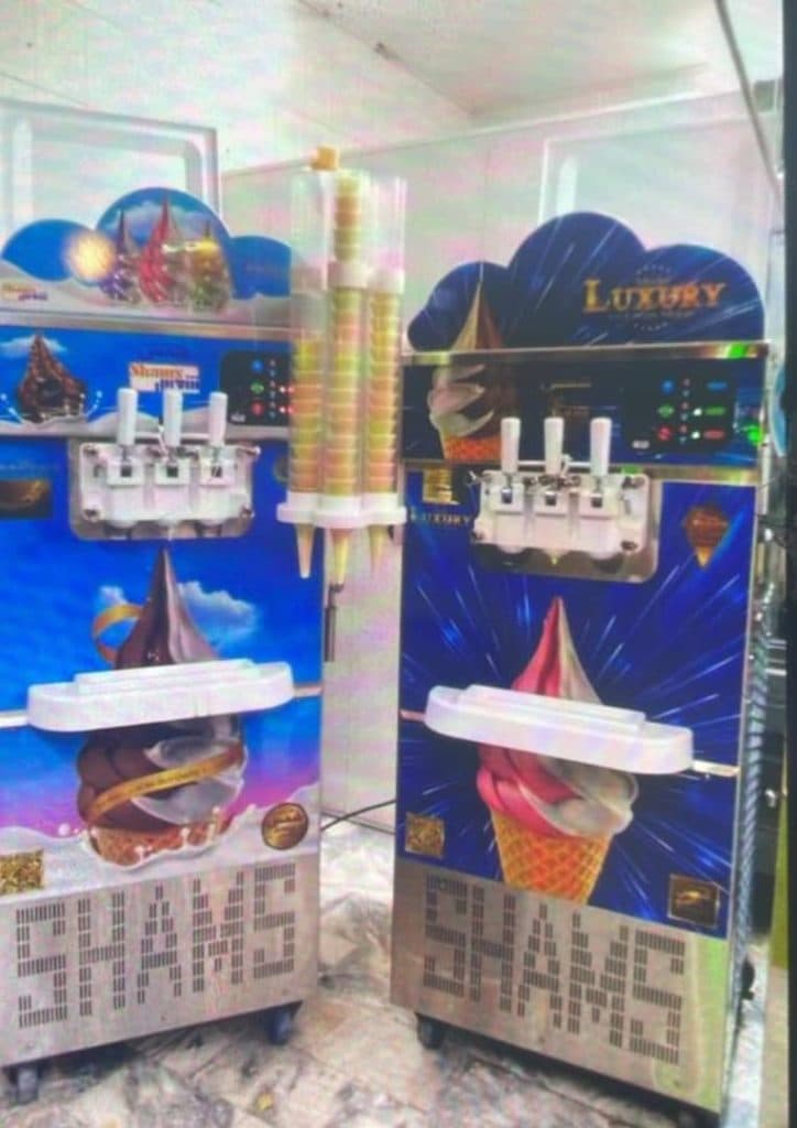 فروش اقساطی دستگاه بستنی ساز قیفی نیک کهن اهواز