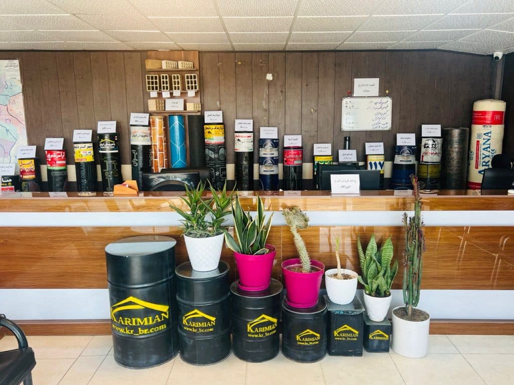 تولید و پخش قیر و ایزوگام شهر ایزوگام کریمیان فردیس