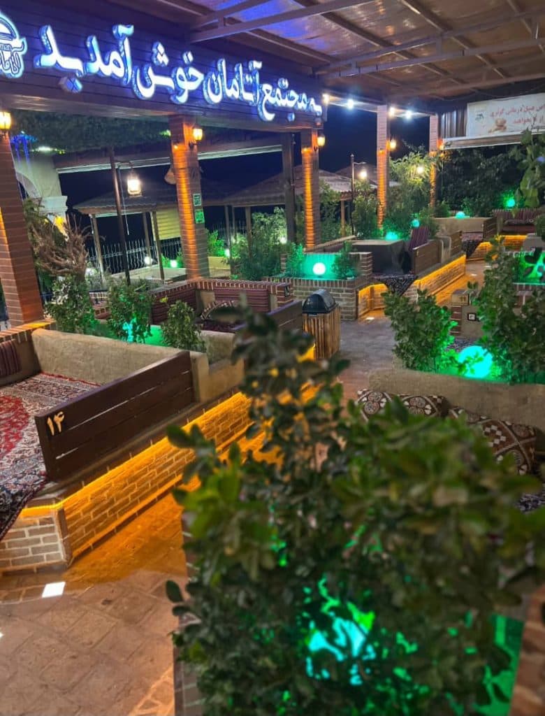 رستوران و سفره خانه سنتی آتامان در ویلا دره سرعین
