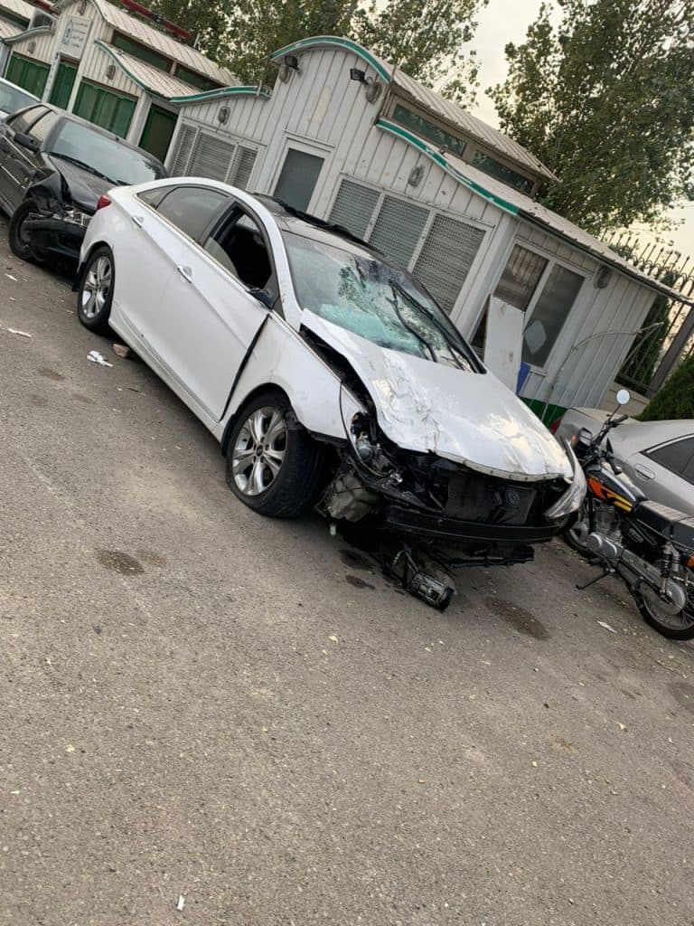 خریدار خودرو تصادفی موسوی در شرق تهران