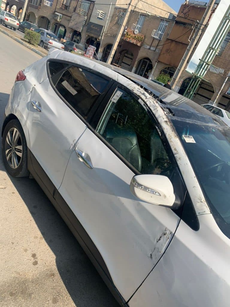 خریدار خودرو تصادفی موسوی در شرق تهران